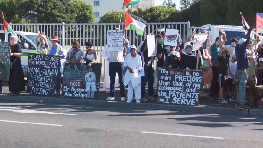 South African health workers call for end to Israeli assault on medics