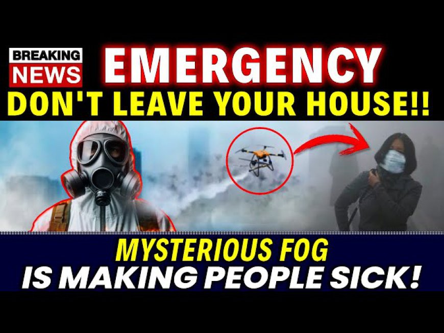 “THE FOG IS MAKING US SICK!!!” ~ HELP US!! FOG IS EVERYWHERE!”