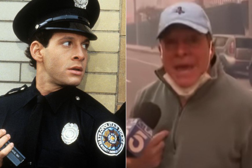 See ‘Police Academy’ Star Steve Guttenberg Fight L.A. Wildfires