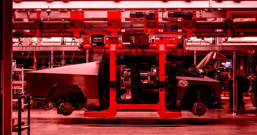 Tesla Moves Workers Away From Cybertruck Production as Demand Slumps