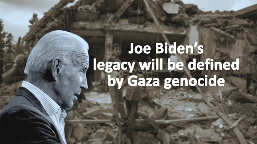 More Zionist than Zionists: Biden’s legacy to be defined by Gaza genocide