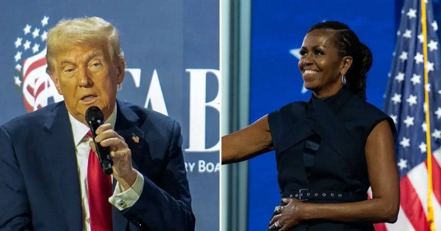 Team Trump having a good laugh at Michelle Obama’s expense…