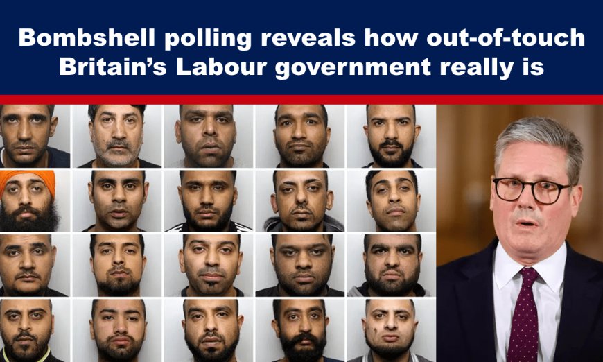 Bombshell polling reveals how out-of-touch Britain’s Labour government really is