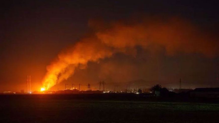 California: Massive fire erupts at major battery plant