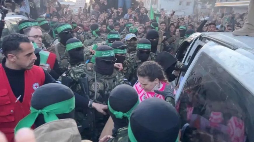 Hamas awaits release of 90 prisoners as it hands over 3 Israeli captives